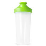 Auslaufsicherer Kunststoff-Shaker mit Mixeinsatz 700 ml farbe lindgrün vierte Ansicht