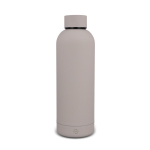 Thermoflasche aus recyceltem Edelstahl, auslaufsicher 500 ml farbe beige