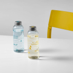 Glasflasche hergestellt in Europa mit auslaufsicherem Deckel 500 ml farbe transparent Ansicht der Umgebung