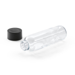 In Europa hergestellte Glasflasche mit auslaufsicherem Deckel 800ml farbe transparent dritte Ansicht