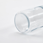In Europa hergestellte Glasflasche mit auslaufsicherem Deckel 800ml farbe transparent Detailansicht