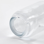 Glasflasche aus der EU mit tropfsicherem Verschluss 790 ml farbe transparent Detailansicht