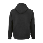 Unisex-Kapuzenpullover aus Bio-Baumwolle 300 g/m² farbe schwarz Ansicht von hinten