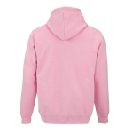Unisex-Kapuzenpullover aus Bio-Baumwolle 300 g/m² farbe rosa Ansicht von hinten