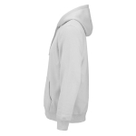 Unisex-Kapuzenpullover aus Bio-Baumwolle 300 g/m² farbe hellgrau dritte Ansicht
