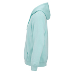 Unisex-Kapuzenpullover aus Bio-Baumwolle 300 g/m² farbe hellgrün dritte Ansicht