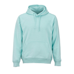 Unisex-Kapuzenpullover aus Bio-Baumwolle 300 g/m² farbe hellgrün Ansicht von vorne