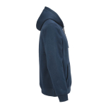 Unisex-Kapuzenpullover aus Bio-Baumwolle 300 g/m² farbe marineblau zweite Ansicht