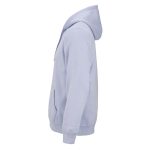 Unisex-Kapuzenpullover aus Bio-Baumwolle 300 g/m² farbe pastellblau dritte Ansicht