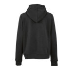 Damen-Kapuzenpullover aus Bio-Baumwolle 300 g/m² Bondi farbe schwarz Ansicht von hinten