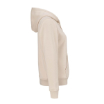Damen-Kapuzenpullover aus Bio-Baumwolle 300 g/m² Bondi farbe beige zweite Ansicht