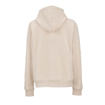 Damen-Kapuzenpullover aus Bio-Baumwolle 300 g/m² Bondi farbe beige Ansicht von hinten