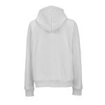 Damen-Kapuzenpullover aus Bio-Baumwolle 300 g/m² Bondi farbe hellgrau Ansicht von hinten