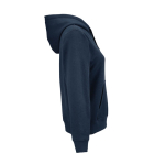 Damen-Kapuzenpullover aus Bio-Baumwolle 300 g/m² Bondi farbe marineblau zweite Ansicht