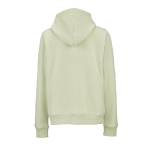 Damen-Kapuzenpullover aus Bio-Baumwolle 300 g/m² Bondi farbe pastelgrün Ansicht von hinten