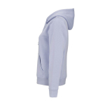 Damen-Kapuzenpullover aus Bio-Baumwolle 300 g/m² Bondi farbe pastellblau dritte Ansicht