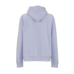 Damen-Kapuzenpullover aus Bio-Baumwolle 300 g/m² Bondi farbe pastellblau Ansicht von hinten
