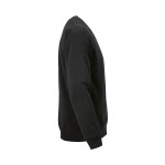 Unisex-Sweatshirt aus Bio-Baumwolle, angeraut 300g/m² Waikiki farbe schwarz zweite Ansicht