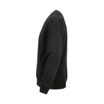 Unisex-Sweatshirt aus Bio-Baumwolle, angeraut 300g/m² Waikiki farbe schwarz dritte Ansicht