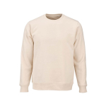 Unisex-Sweatshirt aus Bio-Baumwolle, angeraut 300g/m² Waikiki farbe beige Ansicht von vorne