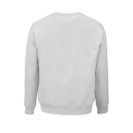 Unisex-Sweatshirt aus Bio-Baumwolle, angeraut 300g/m² Waikiki farbe hellgrau Ansicht von hinten