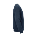 Unisex-Sweatshirt aus Bio-Baumwolle, angeraut 300g/m² Waikiki farbe marineblau zweite Ansicht