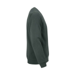 Unisex-Sweatshirt aus Bio-Baumwolle, angeraut 300g/m² Waikiki farbe dunkelgrün zweite Ansicht