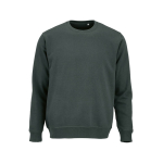 Unisex-Sweatshirt aus Bio-Baumwolle, angeraut 300g/m² Waikiki farbe dunkelgrün Ansicht von vorne