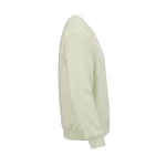 Unisex-Sweatshirt aus Bio-Baumwolle, angeraut 300g/m² Waikiki farbe pastelgrün zweite Ansicht