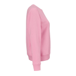 Damen-Sweatshirt aus Bio-Baumwolle Rundhals 300 g/m² Waikiki farbe rosa zweite Ansicht
