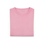 Damen-Sweatshirt aus Bio-Baumwolle Rundhals 300 g/m² Waikiki farbe rosa zweite Ansicht von vorne
