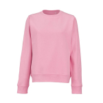 Damen-Sweatshirt aus Bio-Baumwolle Rundhals 300 g/m² Waikiki farbe rosa Ansicht von vorne
