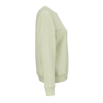 Damen-Sweatshirt aus Bio-Baumwolle Rundhals 300 g/m² Waikiki farbe pastelgrün zweite Ansicht