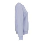 Damen-Sweatshirt aus Bio-Baumwolle Rundhals 300 g/m² Waikiki farbe pastellblau zweite Ansicht