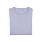 Damen-Sweatshirt aus Bio-Baumwolle Rundhals 300 g/m² Waikiki farbe pastellblau zweite Ansicht von vorne
