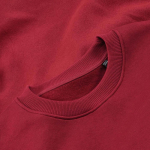 Unisex-Sweatshirt aus Bio-Baumwolle, Rundhals 340 g/m² Nazaré farbe bordeaux Detailansicht