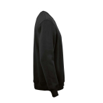 Unisex-Sweatshirt aus Bio-Baumwolle, Rundhals 340 g/m² Nazaré farbe schwarz zweite Ansicht