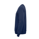 Unisex-Sweatshirt aus Bio-Baumwolle, Rundhals 340 g/m² Nazaré farbe marineblau dritte Ansicht