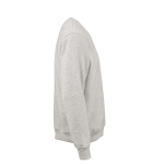 Unisex-Sweatshirt aus Bio-Baumwolle, Rundhals 340 g/m² Nazaré farbe hellgrau zweite Ansicht