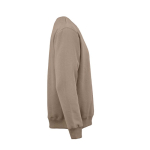 Unisex-Sweatshirt aus Bio-Baumwolle, Rundhals 340 g/m² Nazaré farbe hellbraun zweite Ansicht