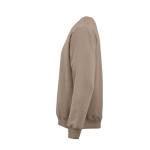 Unisex-Sweatshirt aus Bio-Baumwolle, Rundhals 340 g/m² Nazaré farbe hellbraun dritte Ansicht