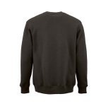 Unisex-Sweatshirt aus Bio-Baumwolle, Rundhals 340 g/m² Nazaré farbe lila Ansicht von hinten