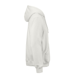 Unisex-Kapuzenpullover aus Bio-Baumwolle 340g/m² Tulum farbe weiß zweite Ansicht