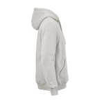 Unisex-Kapuzenpullover aus Bio-Baumwolle 340g/m² Tulum farbe hellgrau zweite Ansicht