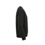 Unisex-Sweatshirt aus Bio-Baumwolle French Terry 300g/m² Capri farbe schwarz zweite Ansicht