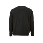 Unisex-Sweatshirt aus Bio-Baumwolle French Terry 300g/m² Capri farbe schwarz Ansicht von hinten