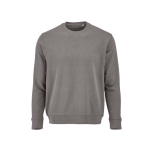 Unisex-Sweatshirt aus Bio-Baumwolle French Terry 300g/m² Capri farbe grau Ansicht von vorne