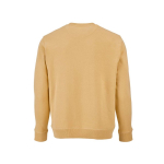 Unisex-Sweatshirt aus Bio-Baumwolle French Terry 300g/m² Capri farbe gelb Ansicht von hinten