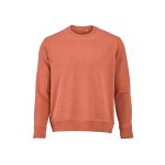 Unisex-Sweatshirt aus Bio-Baumwolle French Terry 300g/m² Capri farbe orange Ansicht von vorne