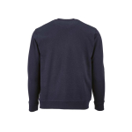 Unisex-Sweatshirt aus Bio-Baumwolle French Terry 300g/m² Capri farbe marineblau Ansicht von hinten